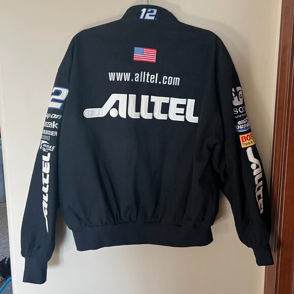 Alltel Ryan Newman Vintage Racing Jacket Size Large - Picture 2 of 12